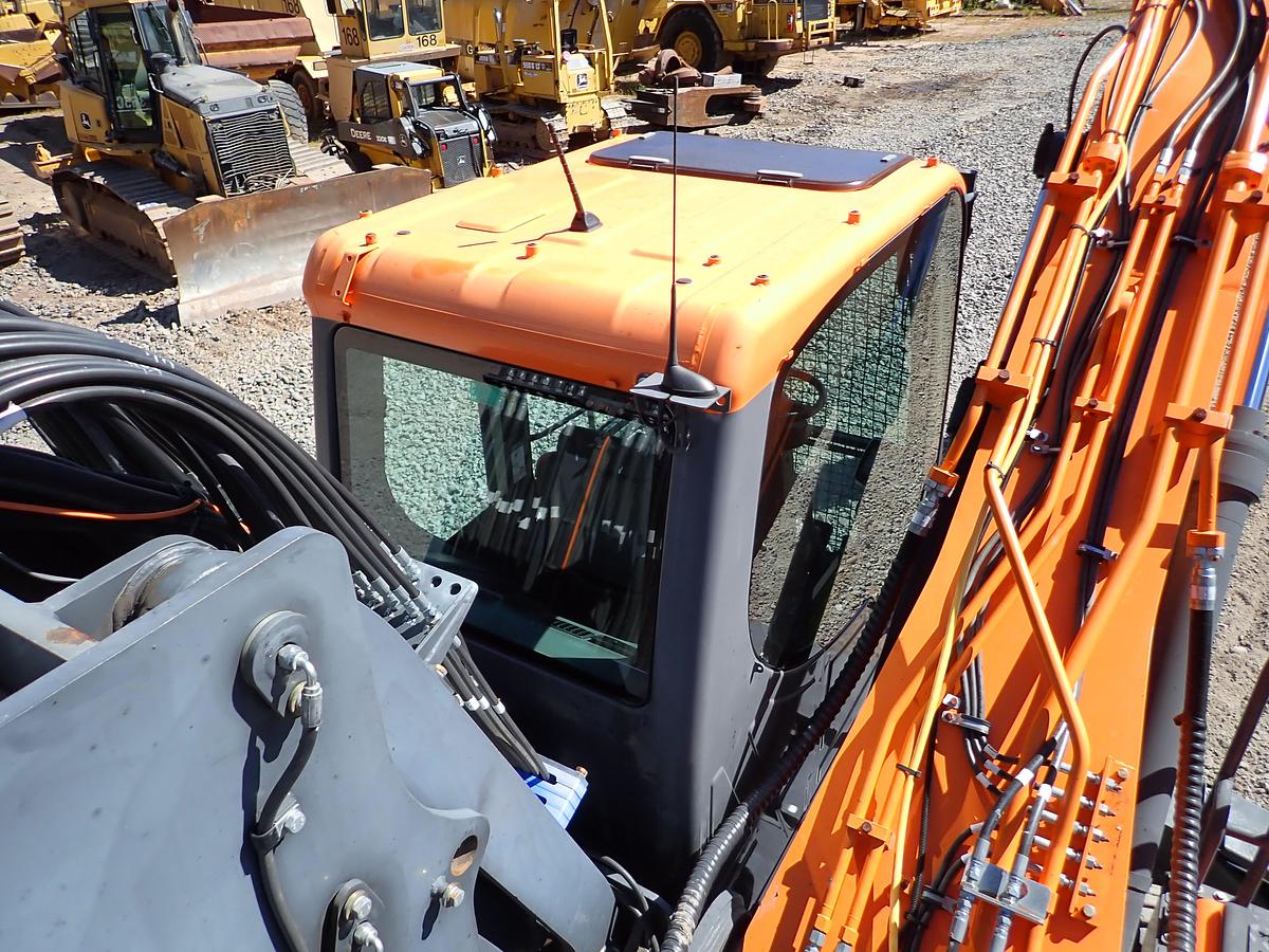 Used 2019 Doosan DX210WMH-5 Wheeled Excavator Material Handler
