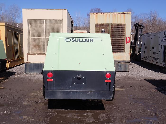 Used 2017 Sullair 375HDPQ 375 CFM Air Compressor JOHN DEERE DIESEL