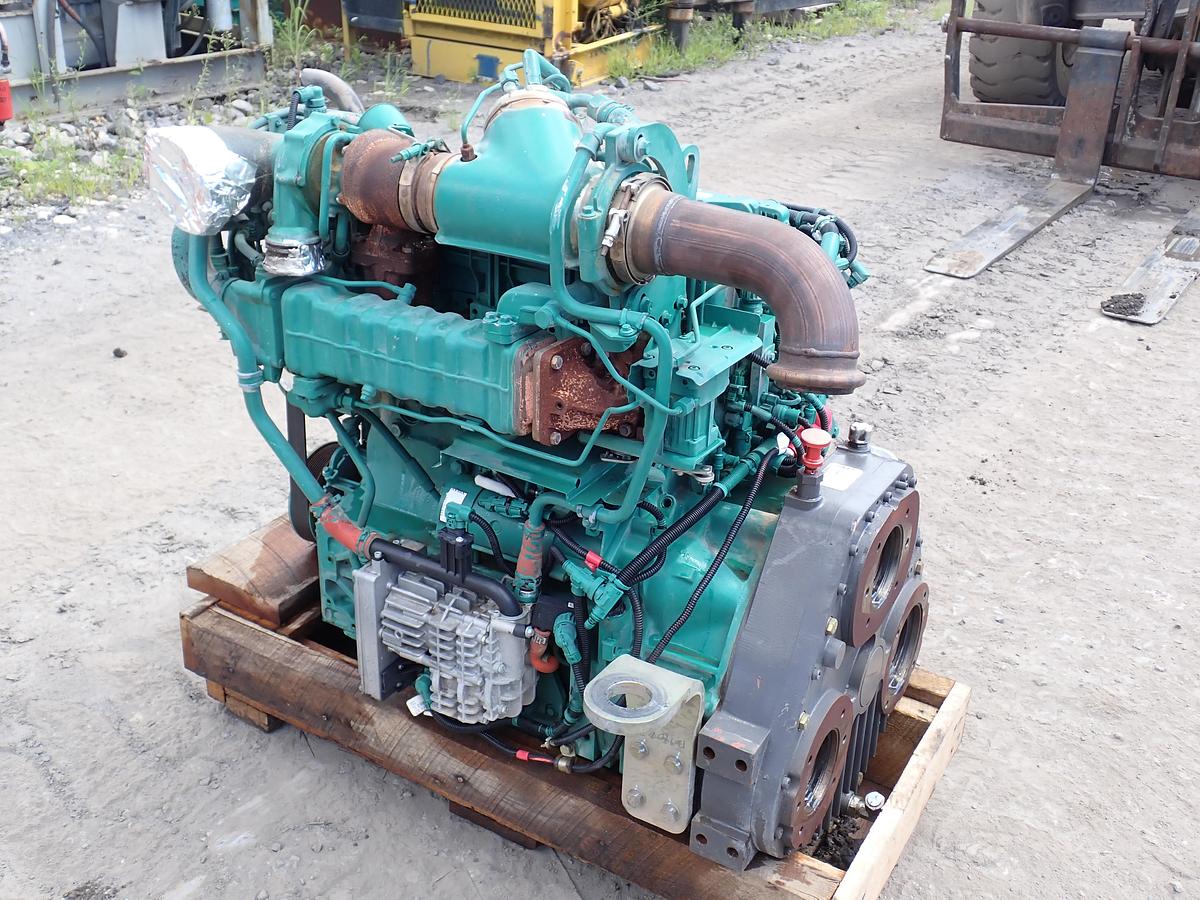 Used 2012 Volvo D4H Turbo Diesel Engine LOW HOURS