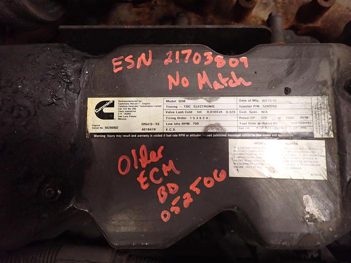 Used 2007 Cummins QSB 6.7