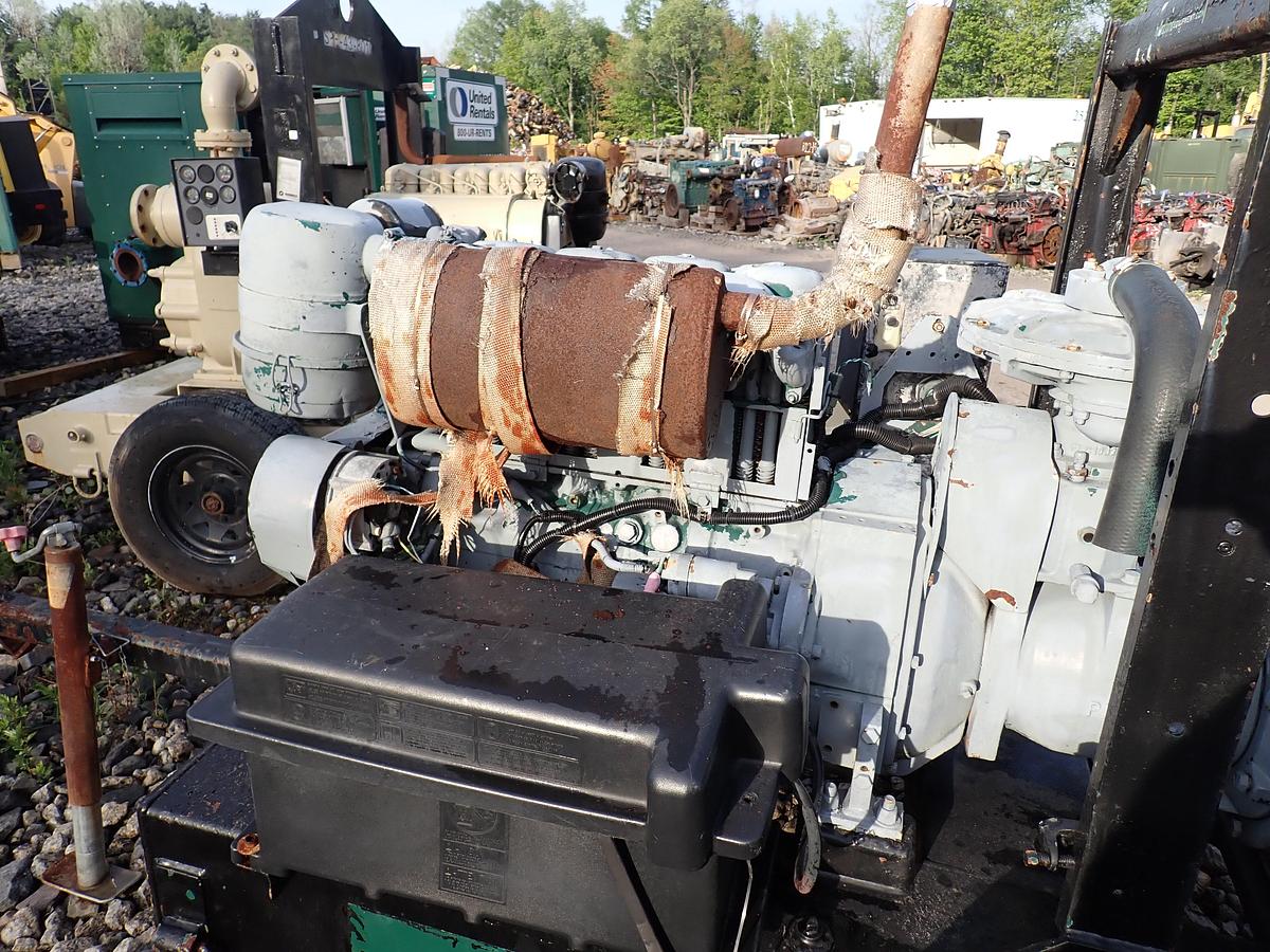 Used Pioneer PP66S12L71 6" Water Pump DEUTZ DIESEL 1579 HOURS