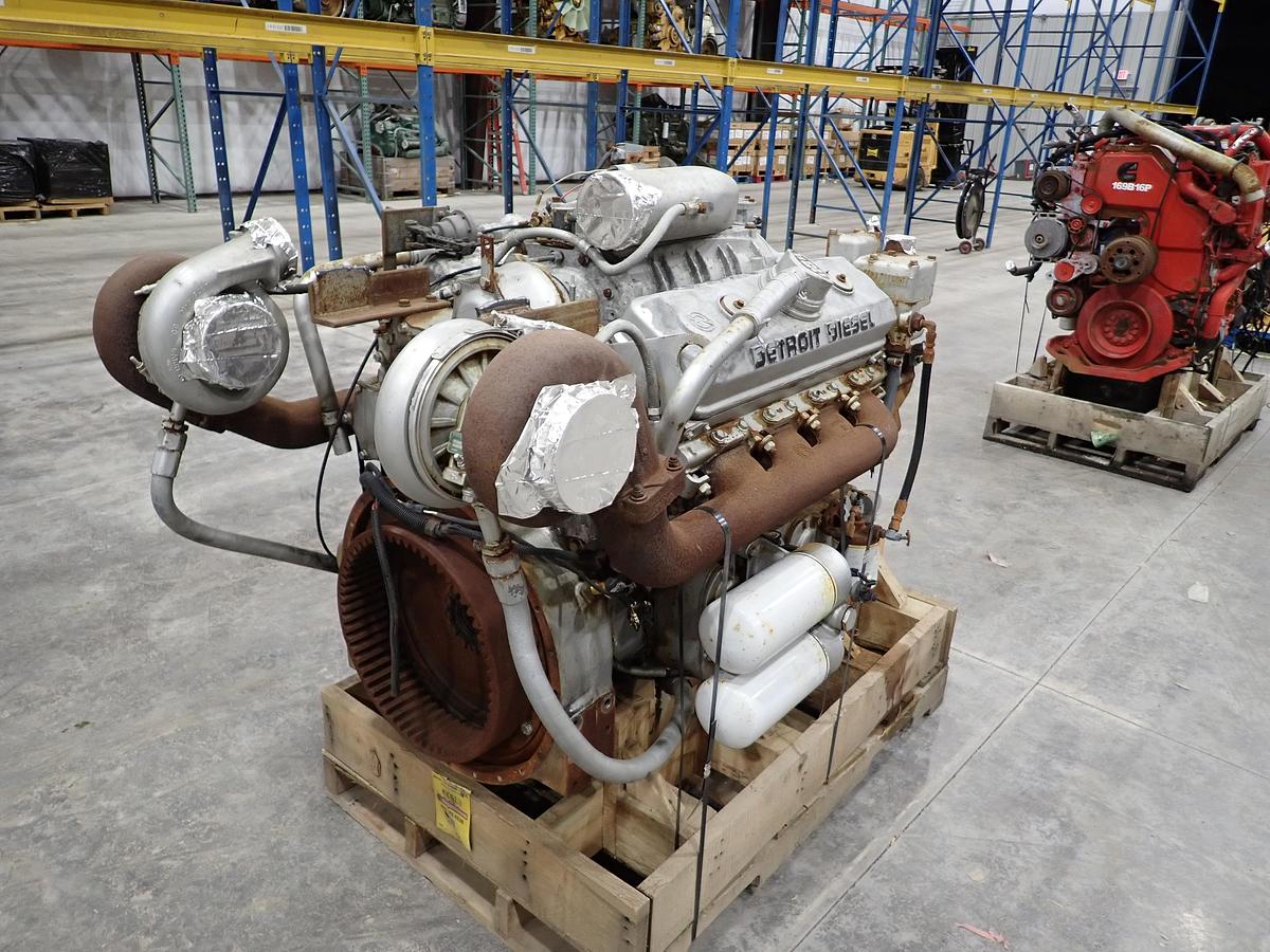 Used Detroit Diesel 8V92TA TWIN TURBO Engine 750 HP!