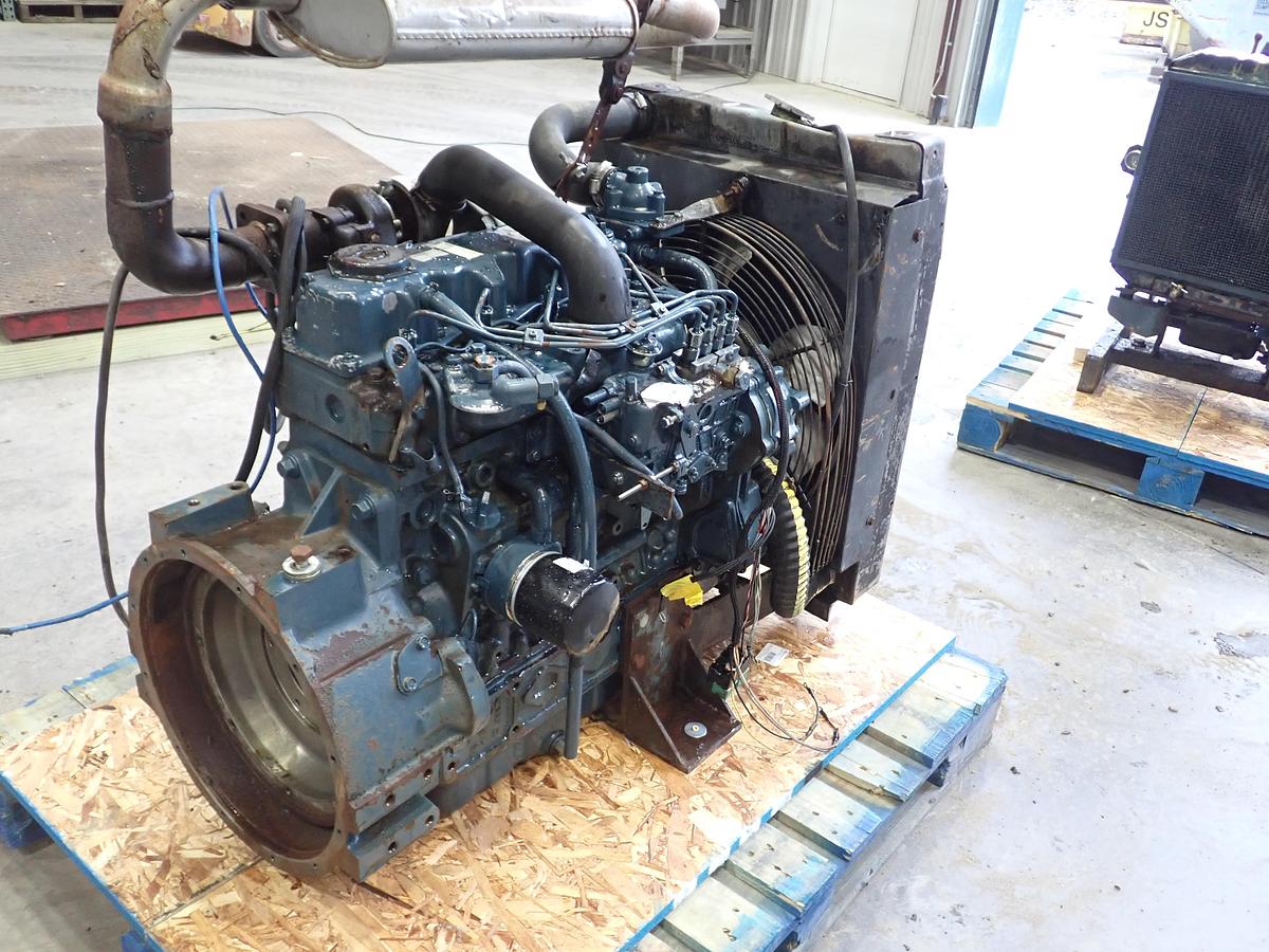Used 2004 Kubota V3300-T-EU2 Diesel Engine