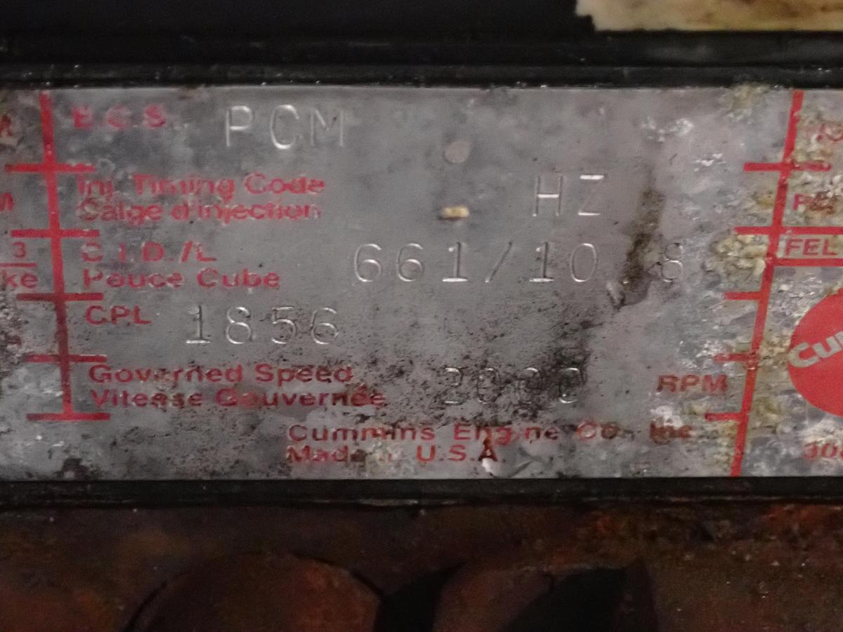 Used 1994 Cummins M11-370E