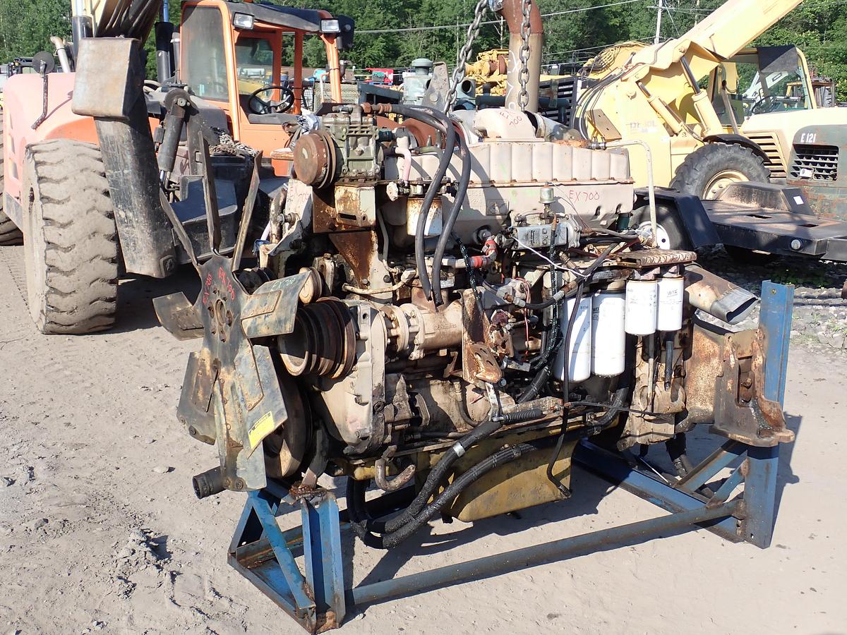 Used Cummins NTA855 C450 LOW HOUR Diesel Engine Hitachi EX700 Excavator
