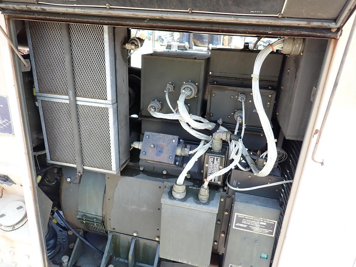 Used 1990 Libby MEP007B 100 KW Diesel Generator GOV'T SURPLUS