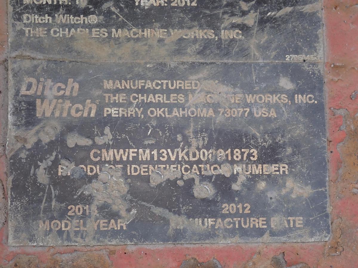 Used 2013 Ditch Witch FM13V Mud Mixer 