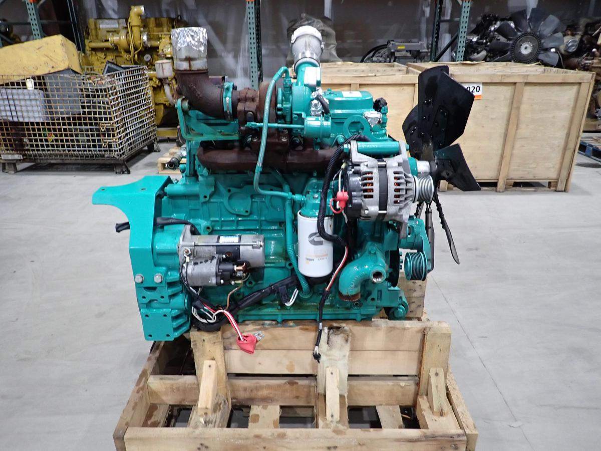 Used 2012 Cummins QSB 4.5 Diesel Engine 135 HOURS!