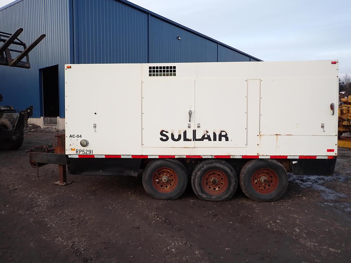 Used 2006 Sullair 1150XHA 350 PSI Air Compressor CAT DIESEL