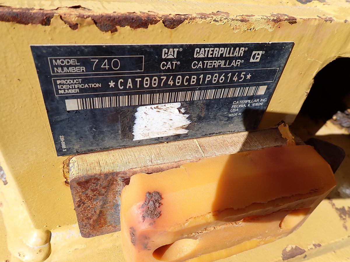 Used 2011 CAT 740 Articulated Haul Truck 7900 HOURS!