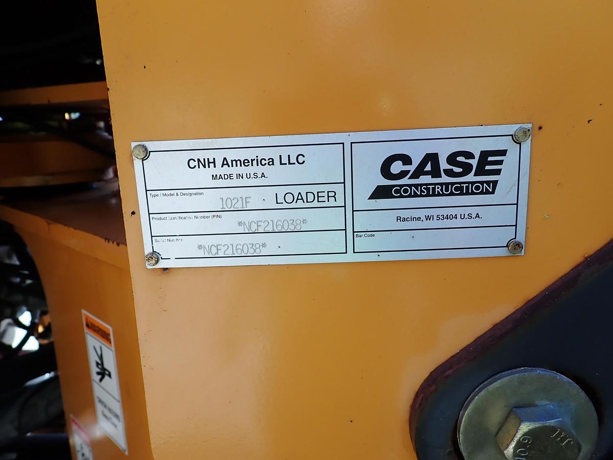 Used 2012 Case 1021F Wheel Loader 5700 HOURS