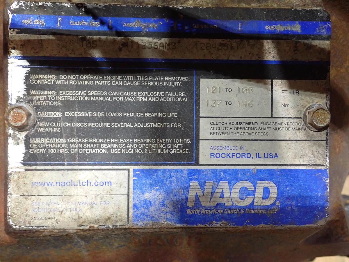 Used 2012 Deutz D2011 L03I Diesel Engine POWER UNIT w/ PTO CLUTCH!