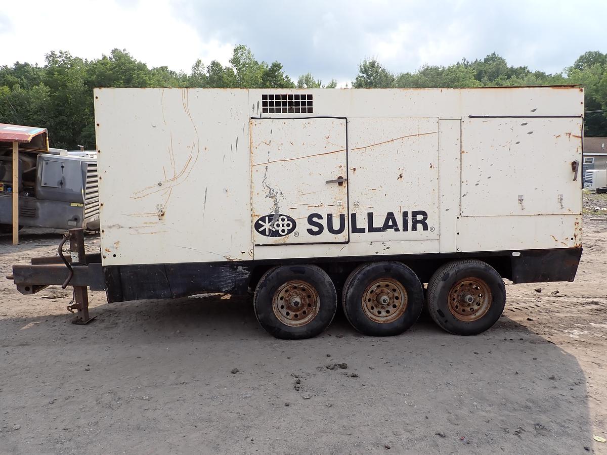 Used 2007 Sullair 1150XH 350 PSI Air Compressor CAT DIESEL