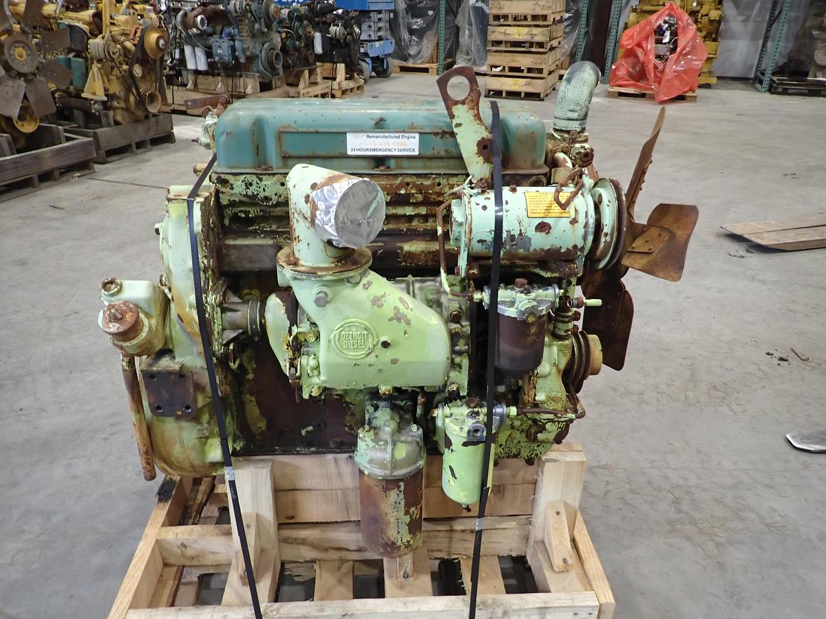 Used Detroit Diesel 4-53N Engine 5043-7101