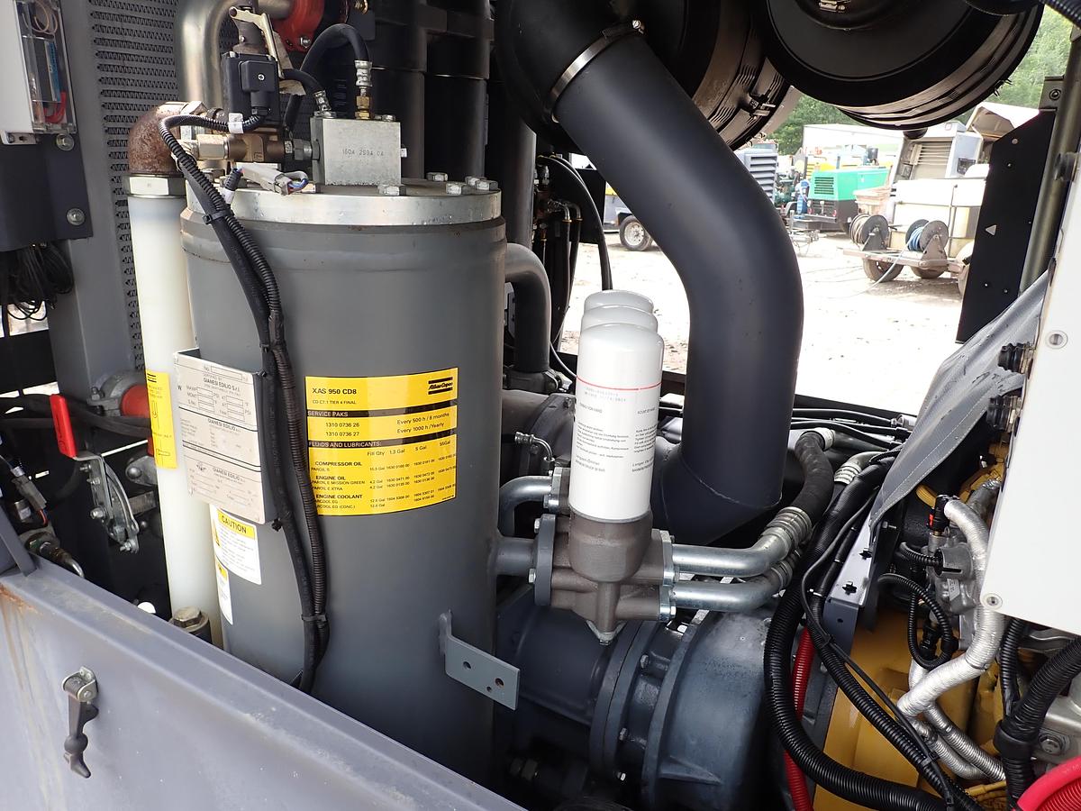 Used 2020 Atlas Copco XAS950 CD8 950 CFM Air Compressor