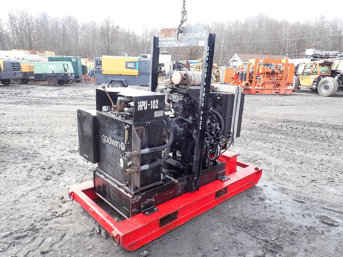 Used 2017 Godwin GHPU30 Hydraulic Power Unit