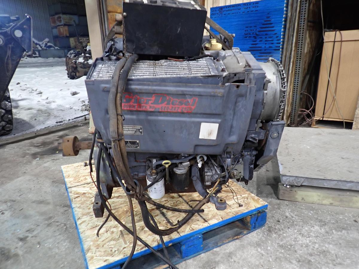 Used Deutz BF4L1011 Turbo Diesel Engine w/ CONTROL PANEL