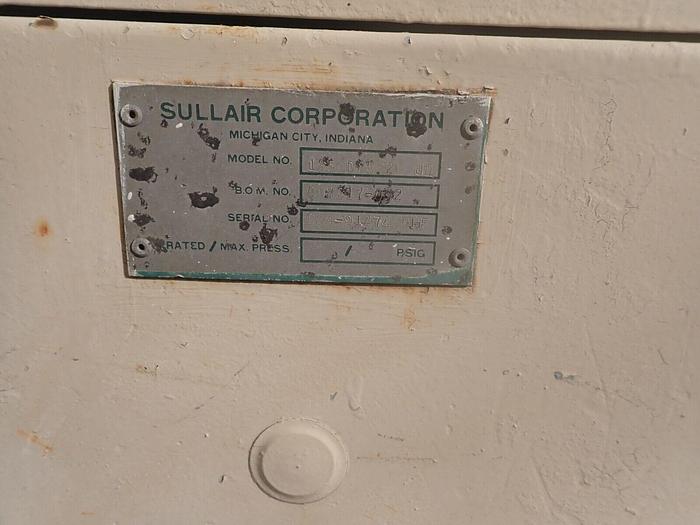 Used Sullair 185DPQ 185 CFM Air Compressor LOW HOURS! John Deere Diesel Trailer