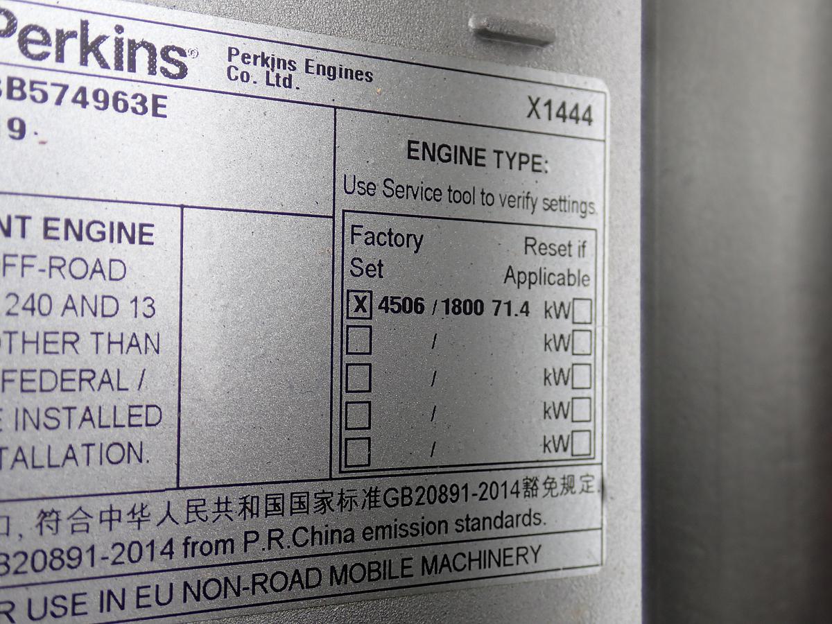 2019 Perkins 1104D-E44T Turbo Diesel Engine NP84678