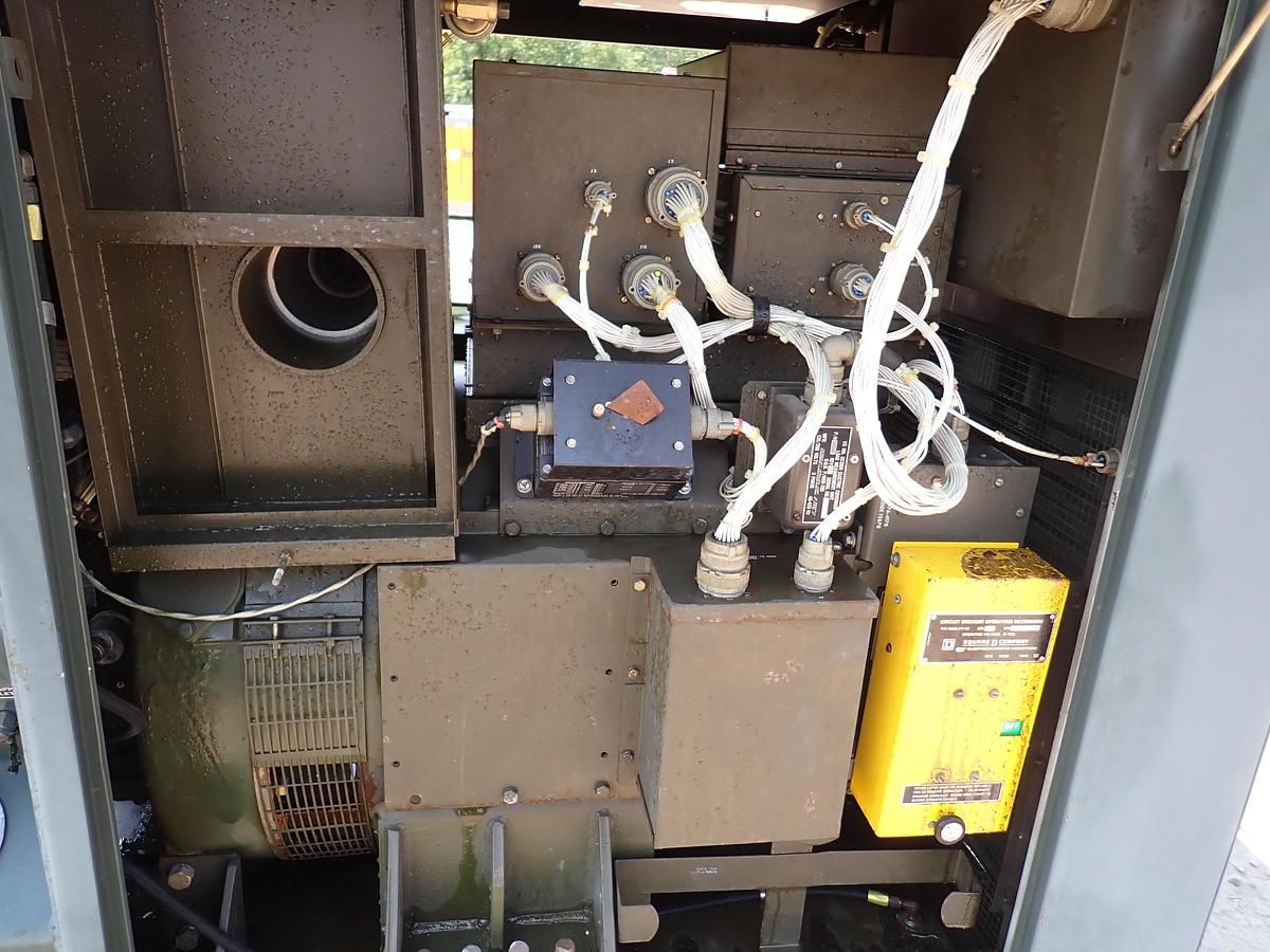 Used 1990 Libby MEP007B 100 KW Diesel Generator GOV'T SURPLUS