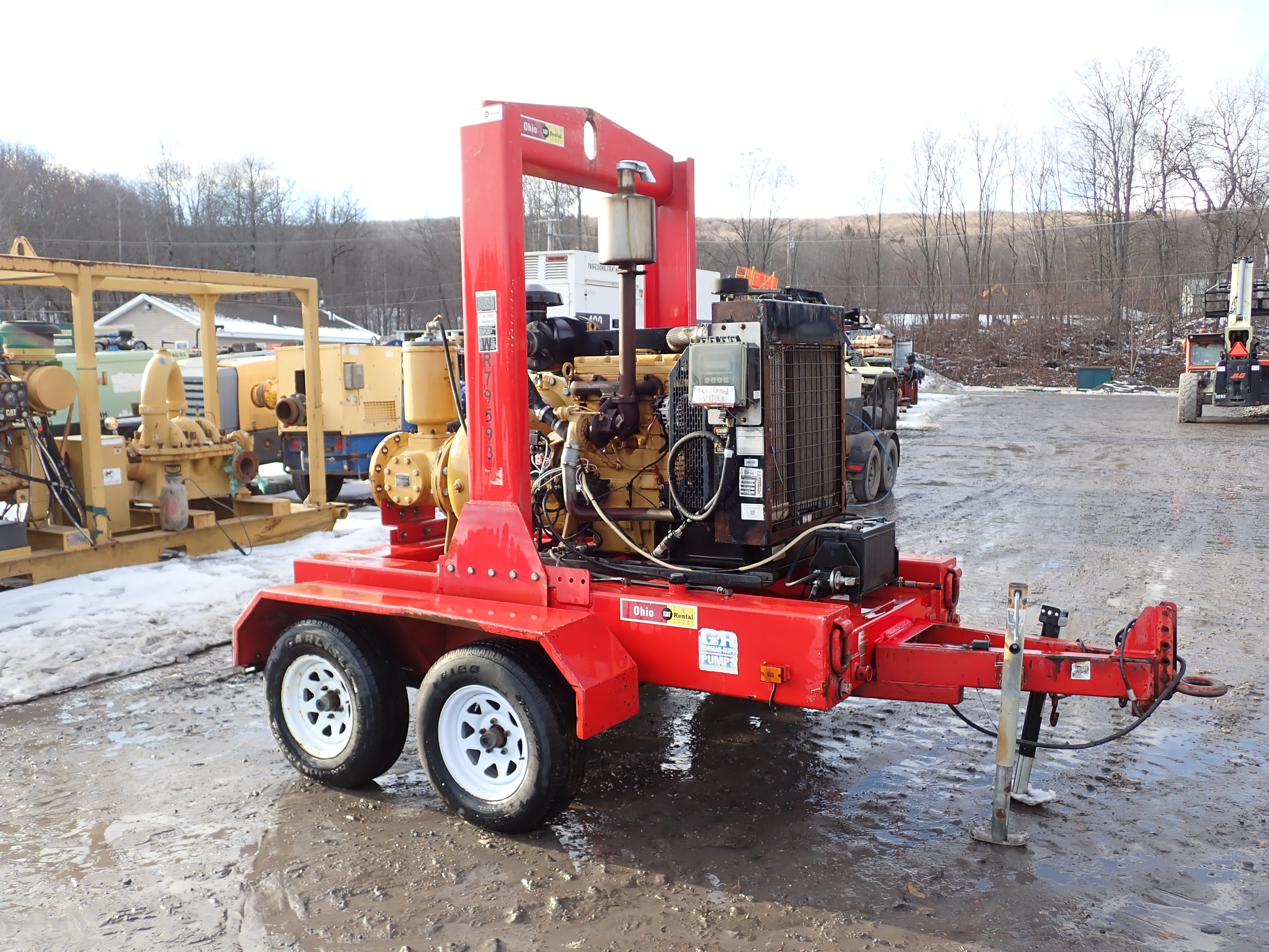 Used 2013 Gorman Rupp PA10A60 10" Water Pump