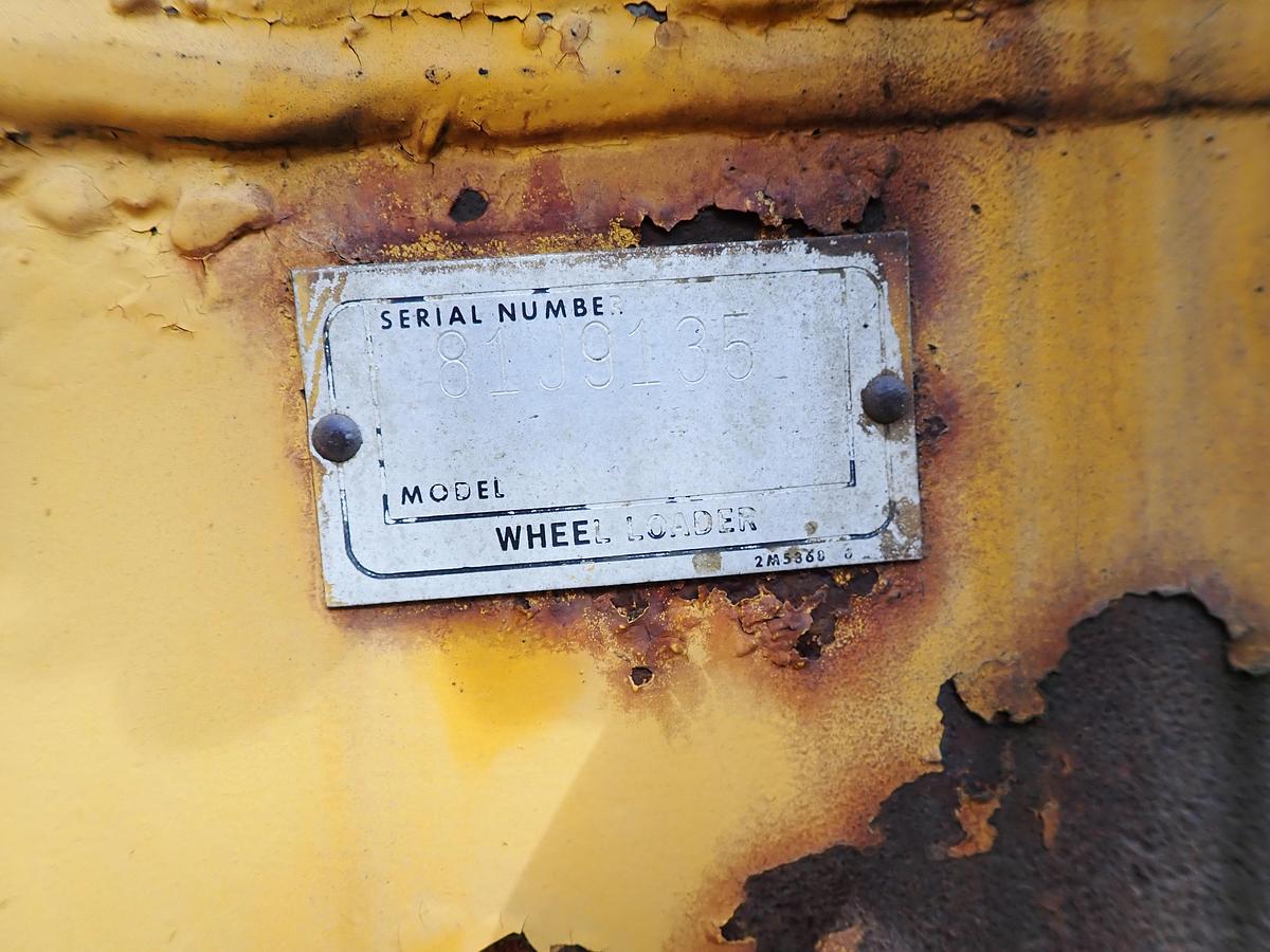 Used 1976 CAT 950 Wheel Loader w/ FORKS