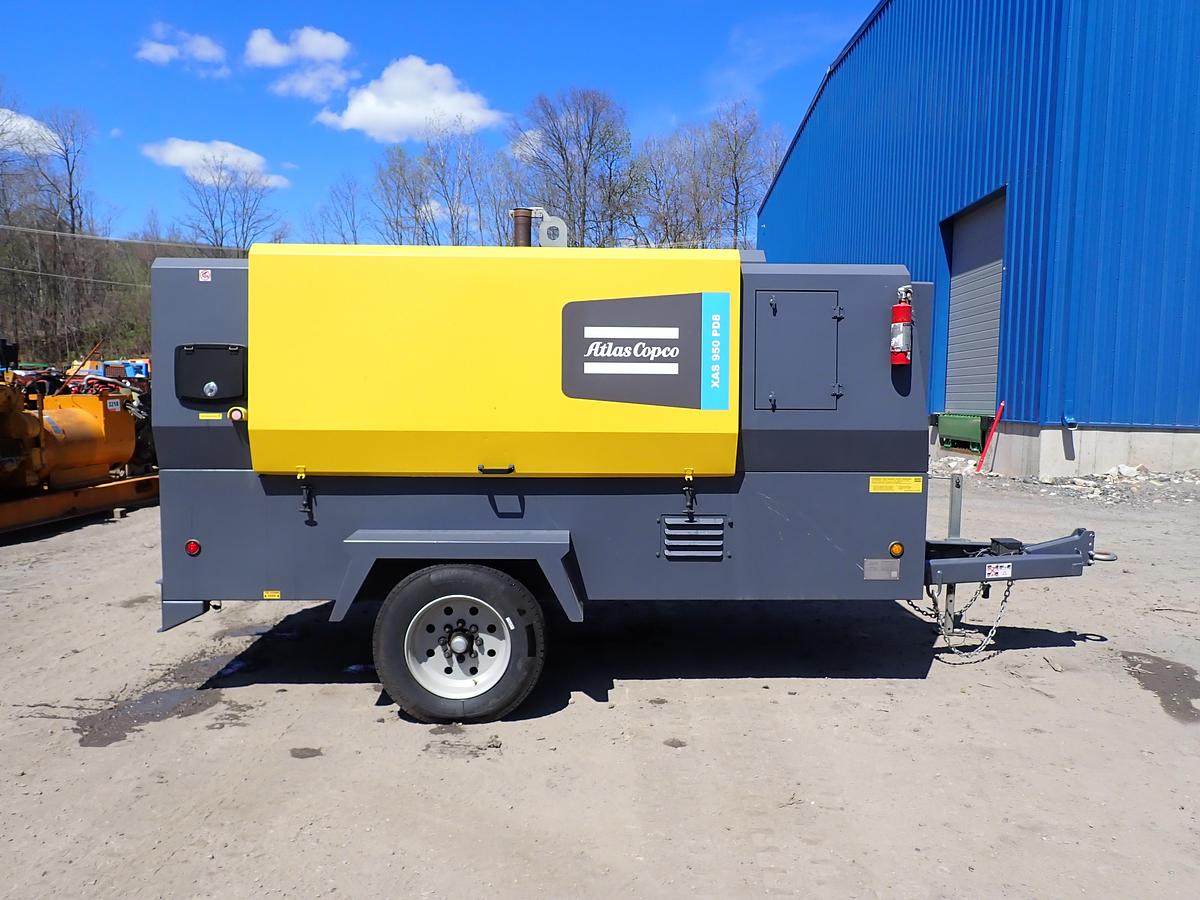 Used 2020 Atlas Copco XAS950 PD8 950 CFM Air Compressor