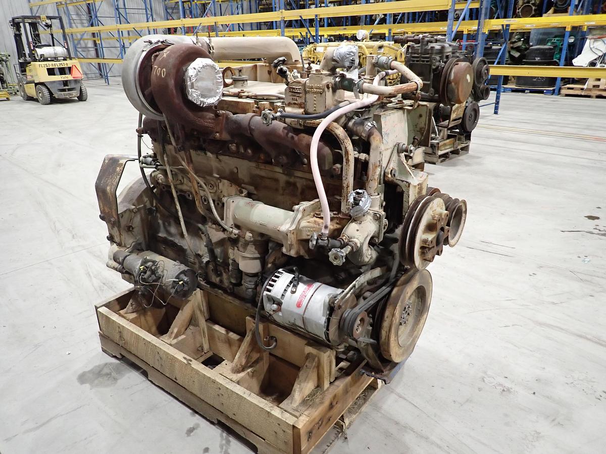 Used Cummins NTA855 C450 LOW HOUR Diesel Engine Hitachi EX700 Excavator