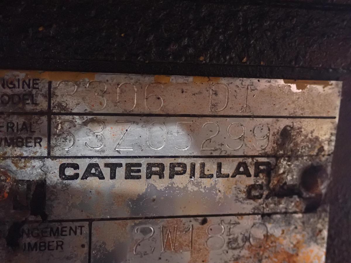 Used 1987 CAT 3306 DITA Diesel Engine 76K MILES!