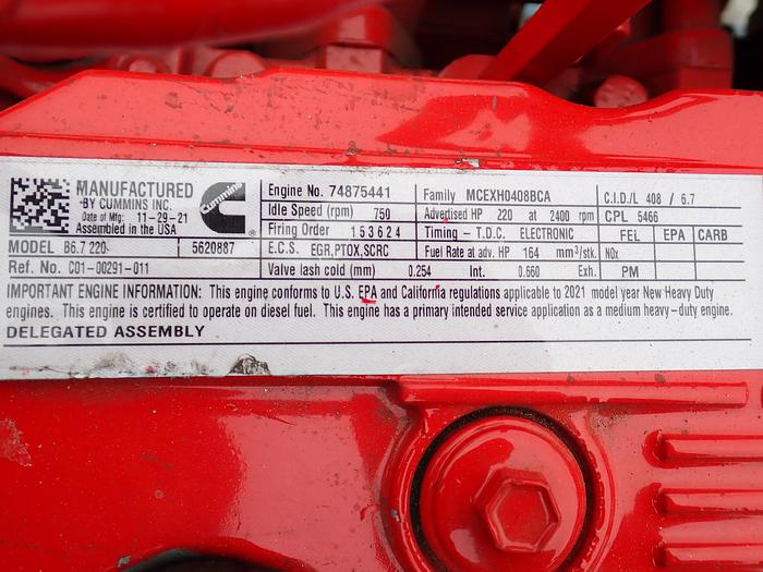 2021 Cummins B6.7-220