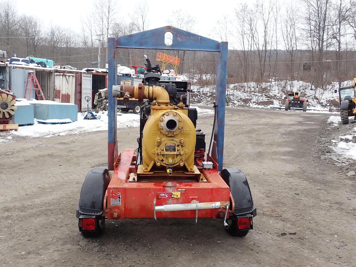 Used 2016 Gorman Rupp T4A60S 4" Water Pump