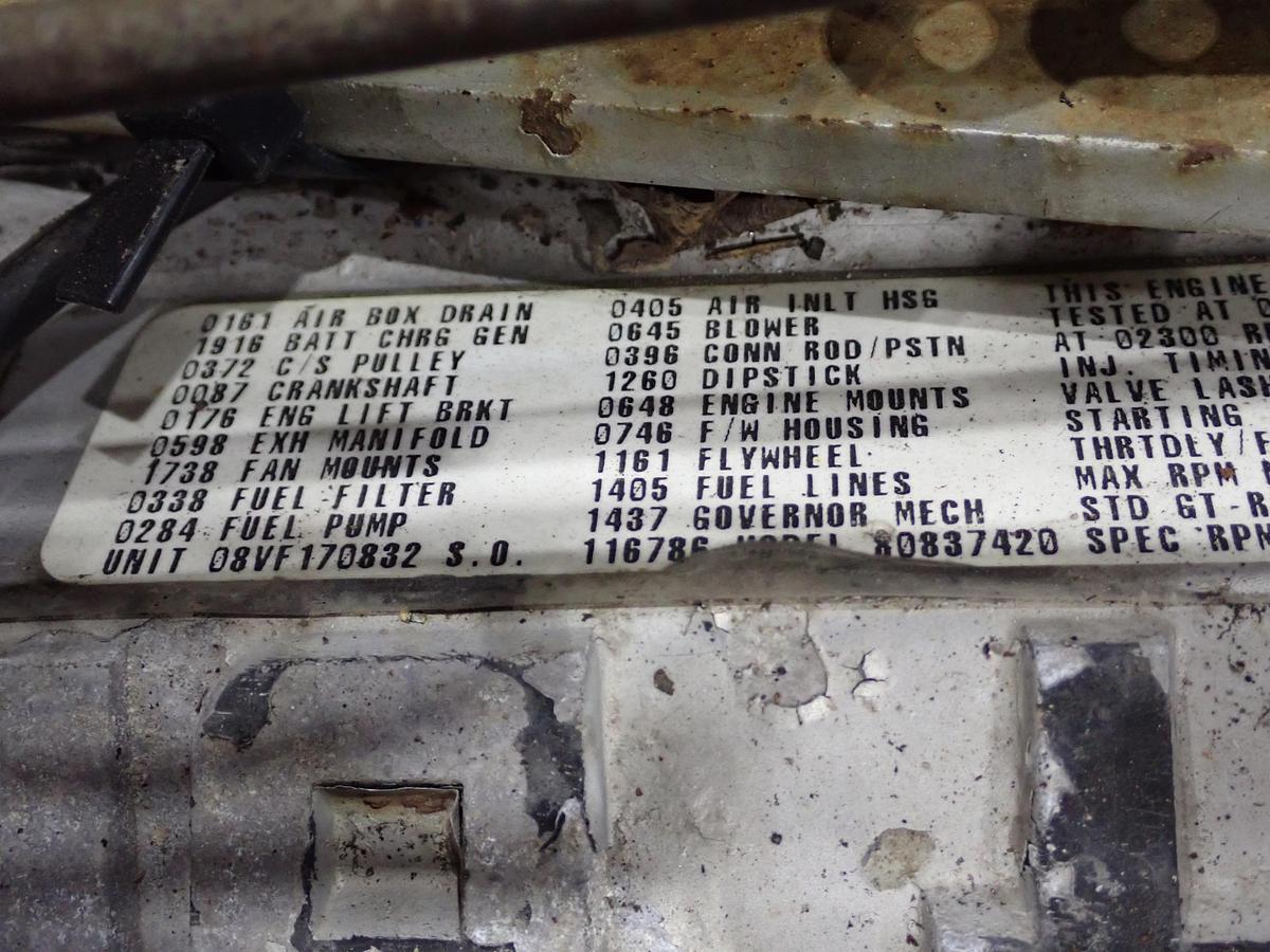 Used Detroit Diesel 8V92TA TWIN TURBO Engine 750 HP!