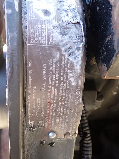 Used 2002 Cummins ISC 280 Diesel Engine CPL 2236