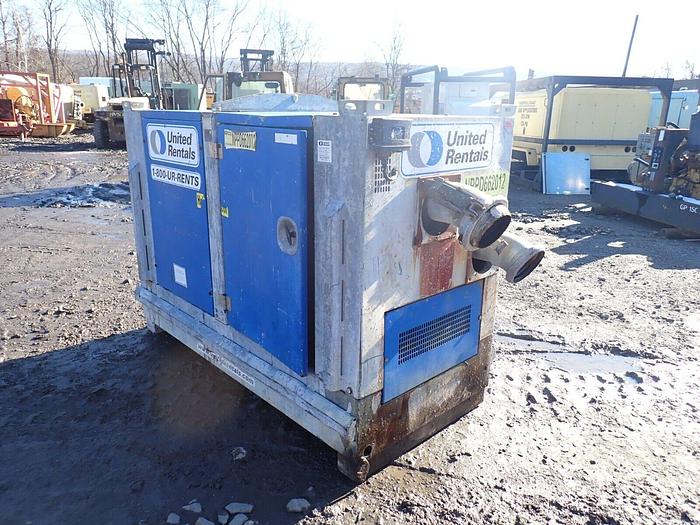 Used 2012 BBA PT90 Enclosed 6" Vacuum Pump RUNS STRONG! Hatz Diesel Silent Pack
