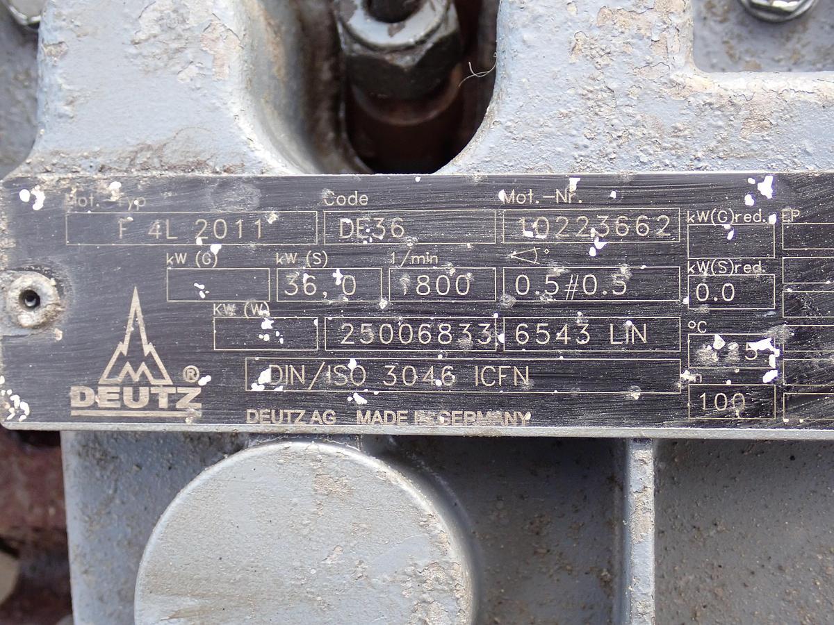 Used Deutz F4L2011 Diesel Engine