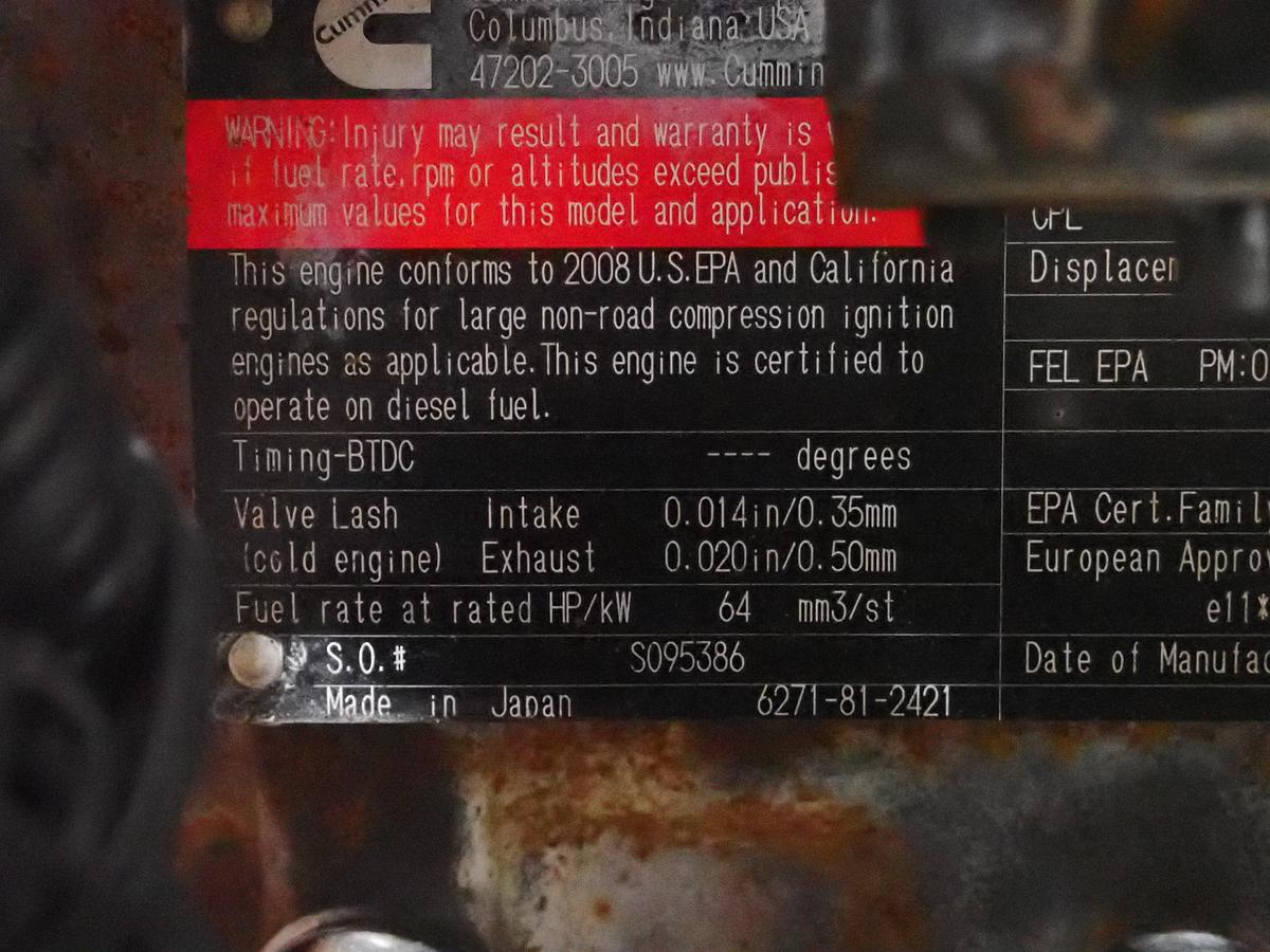 Used 2008 Cummins QSB 3.3