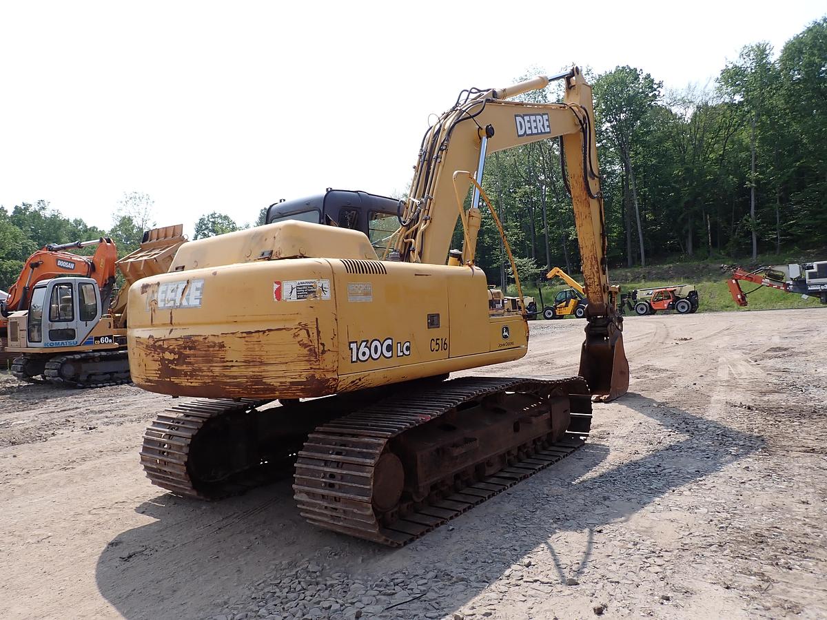 Used 2004 John Deere 160C LC Hydraulic Excavator Q/C Aux. Hydraulics