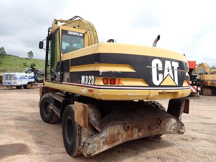 Used 2000 Caterpillar M320 Wheeled Excavator CLEAN! Aux. Hyd. Hydraulic Thumb Q/C 320