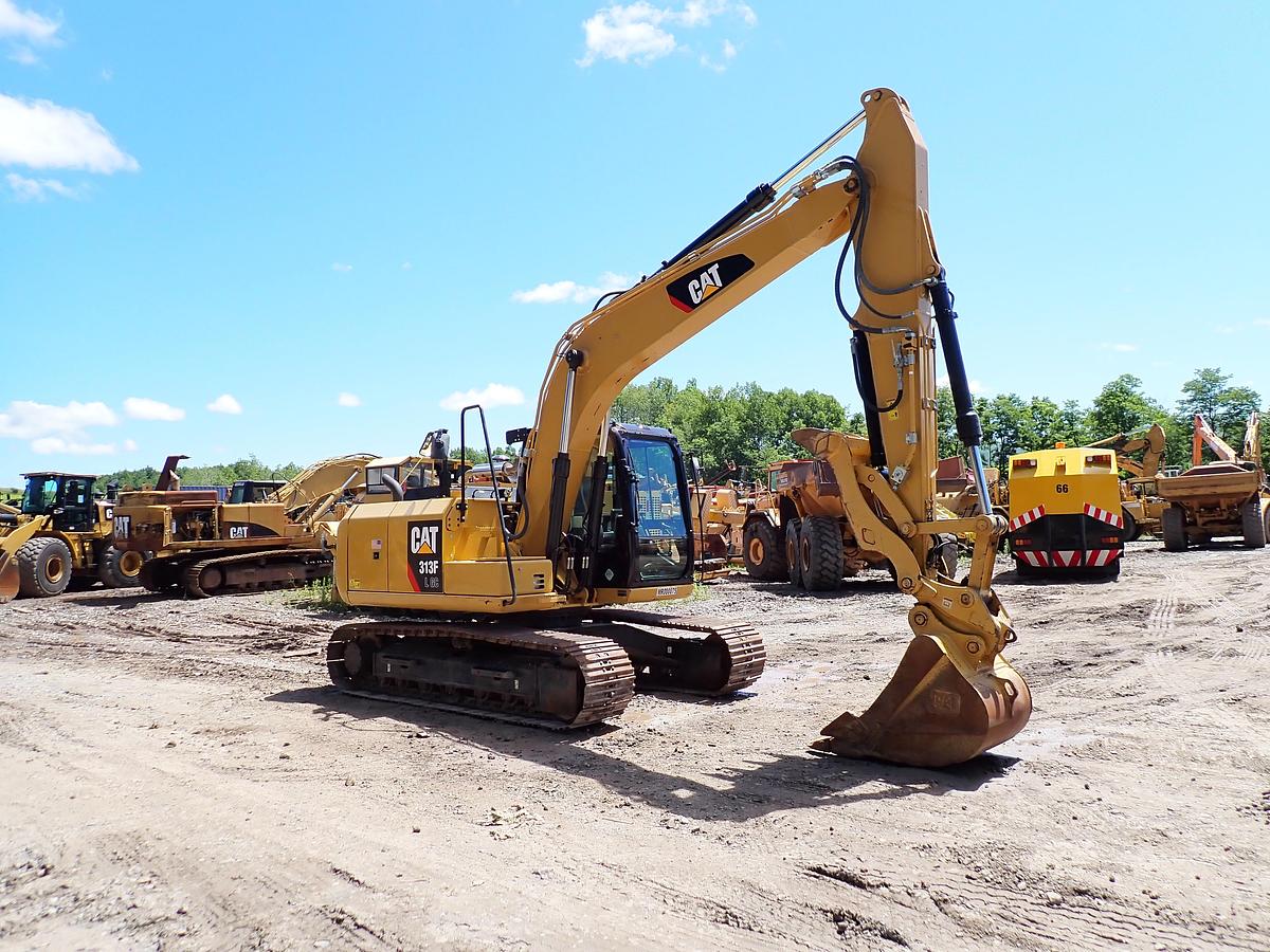 Used 2020 CAT 313FL GC Excavator w/ CAT PROGRESSIVE THUMB