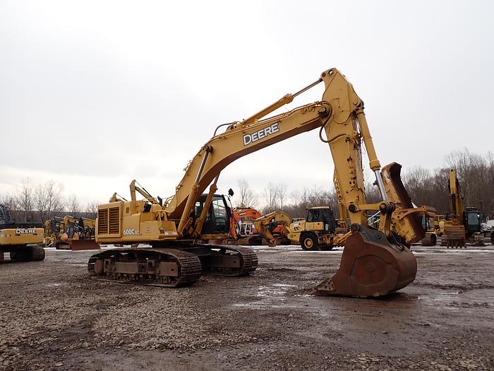 Used 2004 John Deere 600C LC Excavator