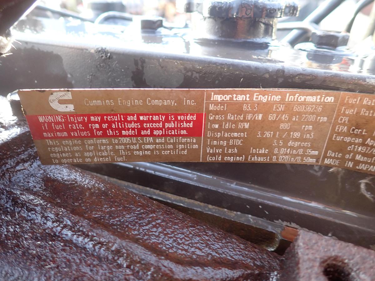 Used 2005 Cummins B3.3 Diesel Engine