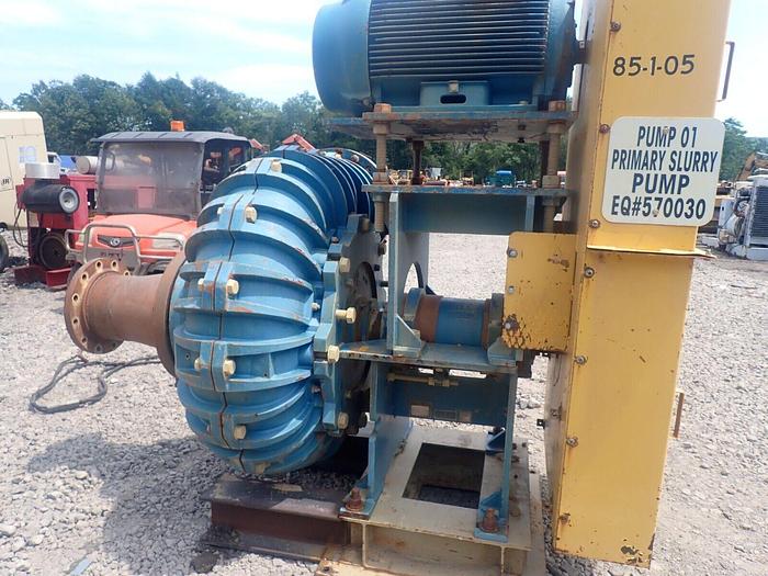 Used 2011 Metso Minerals XR300 Slurry Pump NICE! 12X10 Dredge 250 HP 3ph