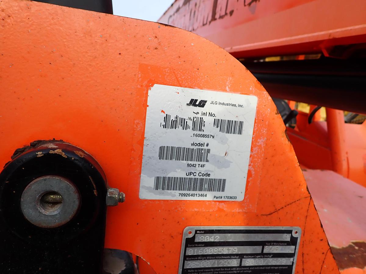 Used 2018 Skytrak 8042 8K Telehandler