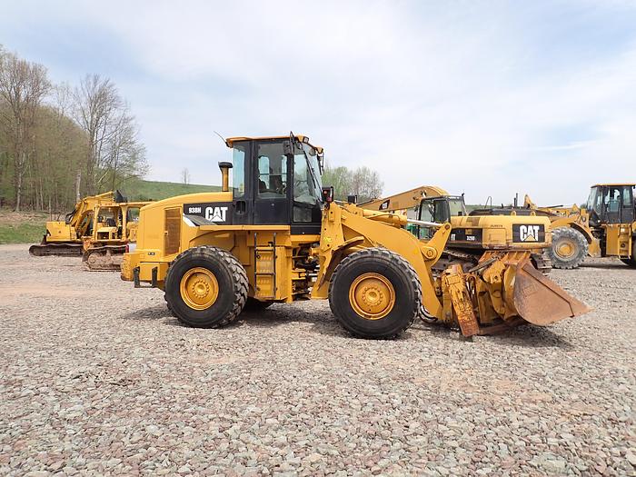 Used 2008 CAT 938H Wheel Loader Q/C -- FORKS