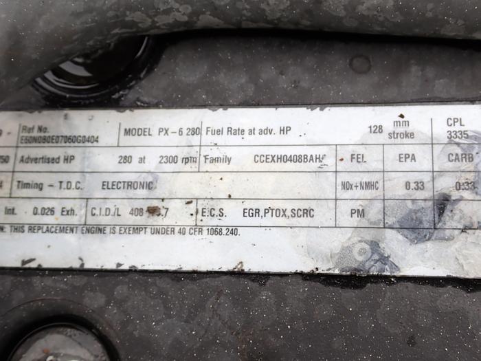 Used 2012 Paccar PX6-280