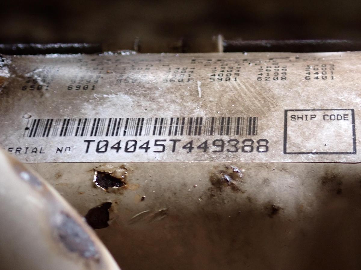 Used John Deere 4045TF001 Turbo Diesel Engine POWER UNIT w/ PTO Clutch