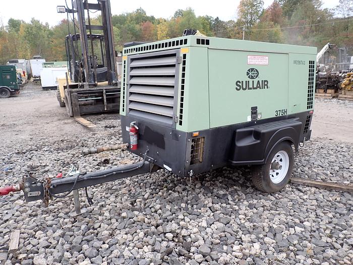 Used 2018 Sullair 375DH/DPQ 375 CFM Air Compressor 150 PSI!