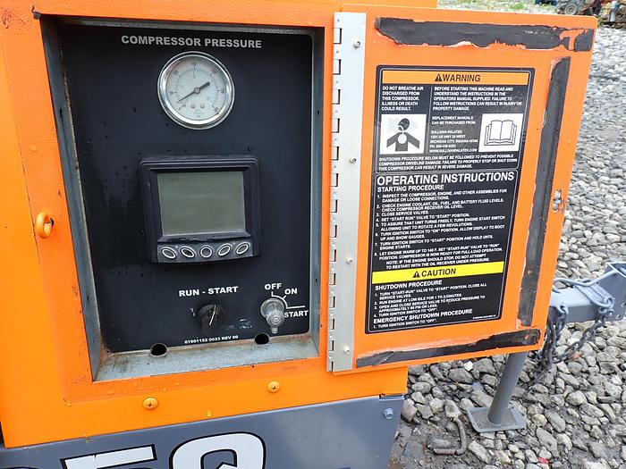 Used 2019 Sullivan Palatek D185PIZ4 185 CFM Air Compressor for Sale...