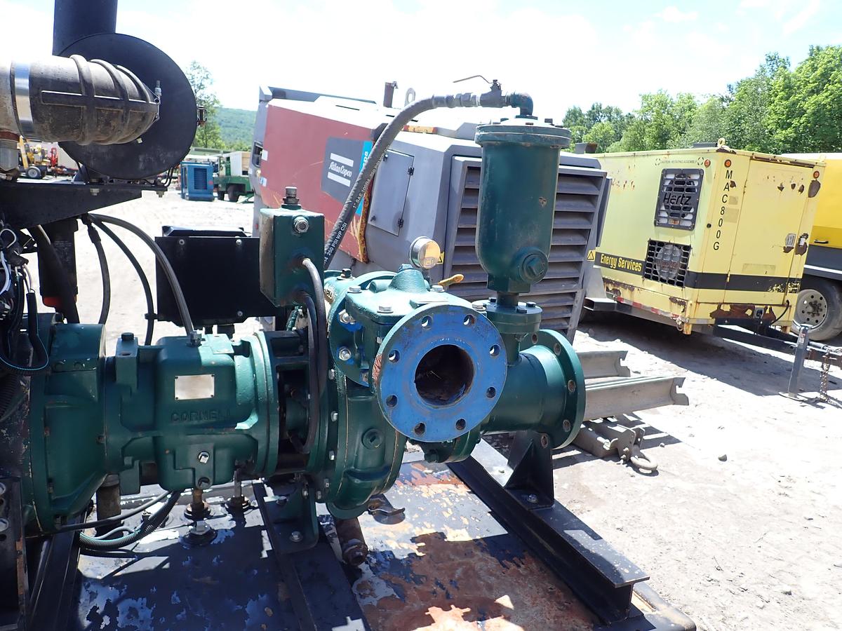 Used 2012 Cornell 4HC-EM18DB 8x4 High Pressure Water Pump