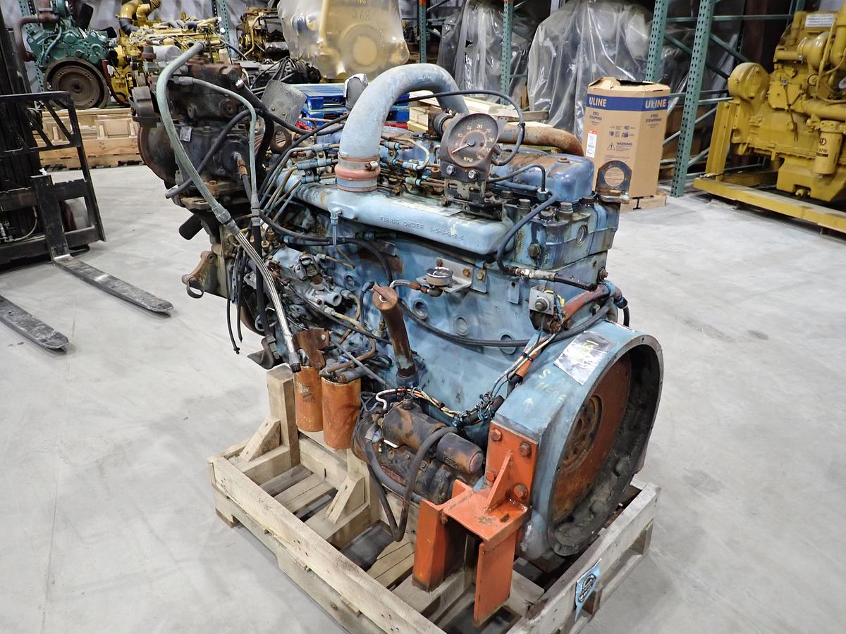 Used 1980 International DT466 Turbo Diesel Engine INDUSTRIAL
